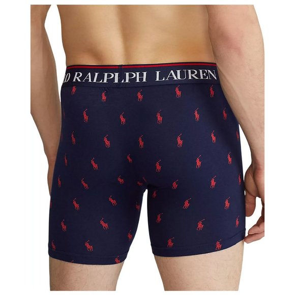POLO RALPH LAUREN Organic Stretch Cotton Boxer Briefs - Picture 3 of 4